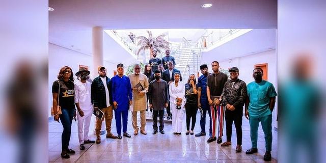 Nigerian creators gathered during a content and media workshop.
