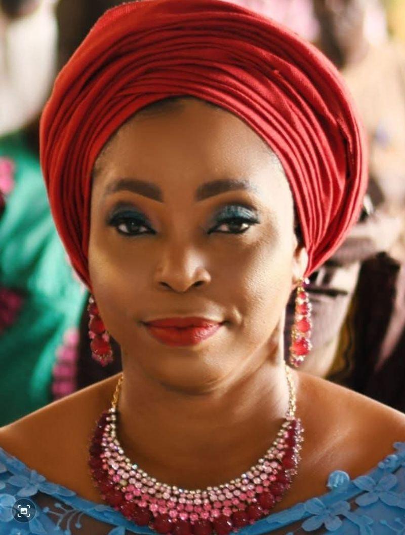 Governor Hyacinth Alia announcing the appointment of Dr Ihu Eunice Ogbenyi as Acting Head of Service in Benue State.