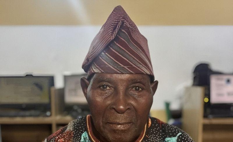 94-year-old Adedapo Idowu registers for UTME, demonstrating that age is not a barrier to fulfilling your dreams and passion. 
