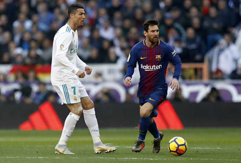 Real Madrid leads the competitive head-to-head wins with 92, but Barcelona dominates overall when including exhibition matches.
