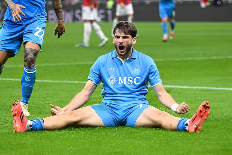 Napoli has reportedly placed a £90 million price tag on Kvaratskhelia amid stalled contract talks
