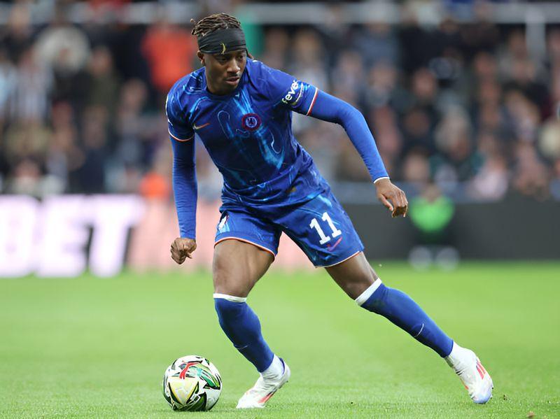 Madueke has scored 4 goals in 9 matches this season across all competitions
