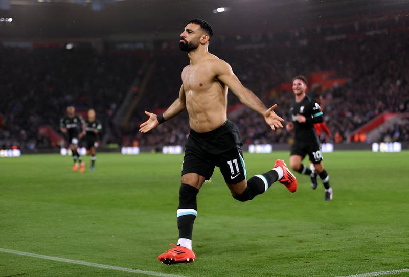 The victory keeps Liverpool firmly at the top of the Premier League table, eight points ahead
