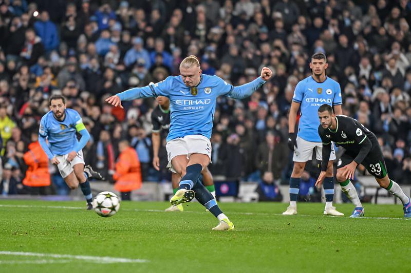 Manchester City’s Haaland scored his 45th UCL goal against Feyenoord
