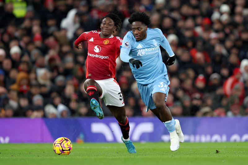 Nottingham Forest’s Fans voted Aina as their standout player for November
