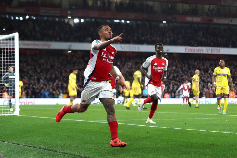 Arteta praised Jesus' performance, hailing it as a turning point for the striker and a boost for the team
