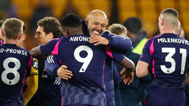 Nigerian striker Taiwo Awoniyi also ended his goal drought, netting his first goal of the season to seal Forest’s dominant performance