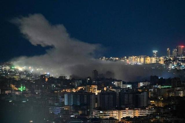 Airstrikes pound Beirut’s southern districts amid escalating conflict, while Hezbollah issues evacuation warnings to Israeli border residents.
