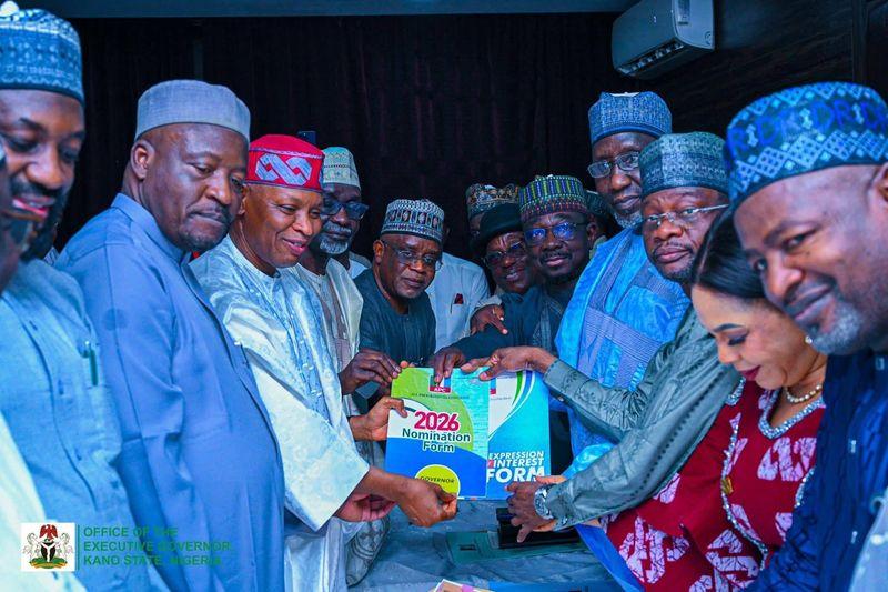 Abba Yusuf begins 2027 re-election bid with APC nomination submission.

