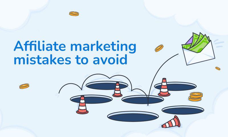 Laptop showing affiliate marketing analytics and content creation process, highlighting common beginner mistakes and strategies for long-term online income growth