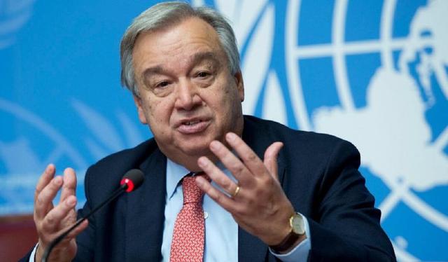 UN Chief Guterres says humanity is bearing the cost of the Middle East crisis.
