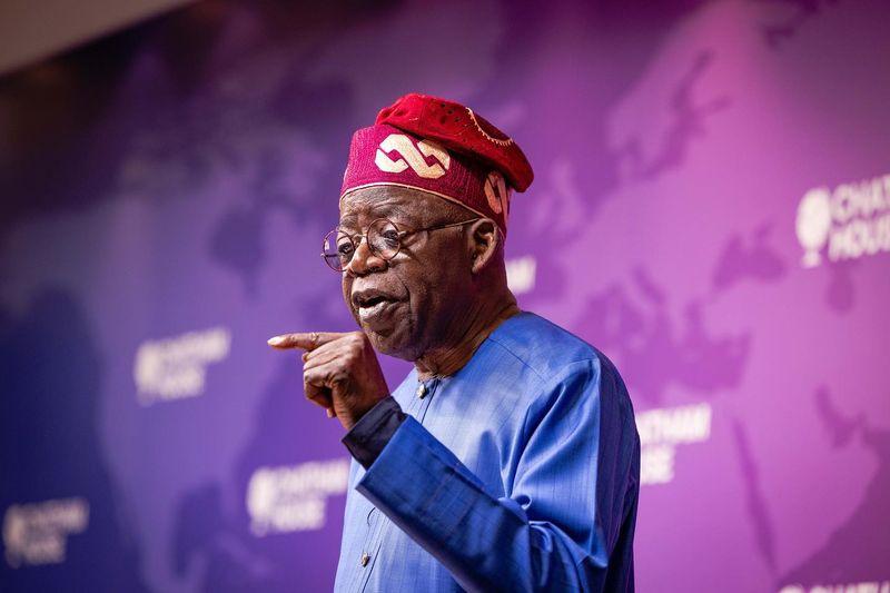 President Bola Tinubu addresses the media, calling for restraint and legal resolution in Rivers State after local government elections.
