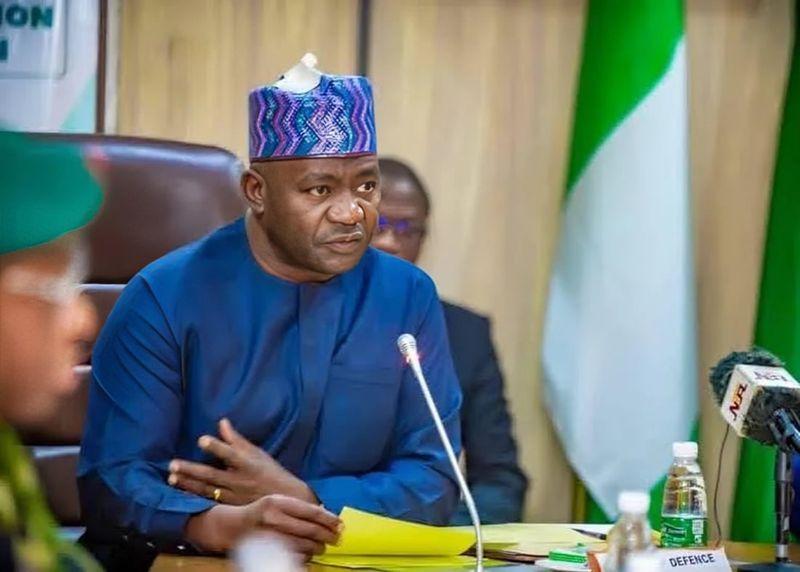 Nigeria’s Defence Minister, retired General Christopher Musa, speaking during a televised interview on his political transition and future plans.