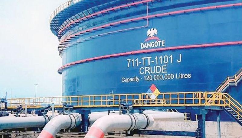 Dangote Petroleum Refinery tanker view
