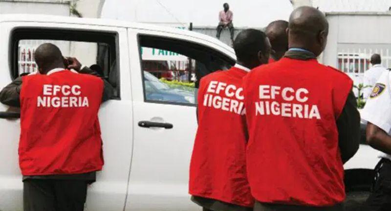 EFCC Chairman Ola Olukoyede celebrates the commission's achievements in the fight against corruption.
