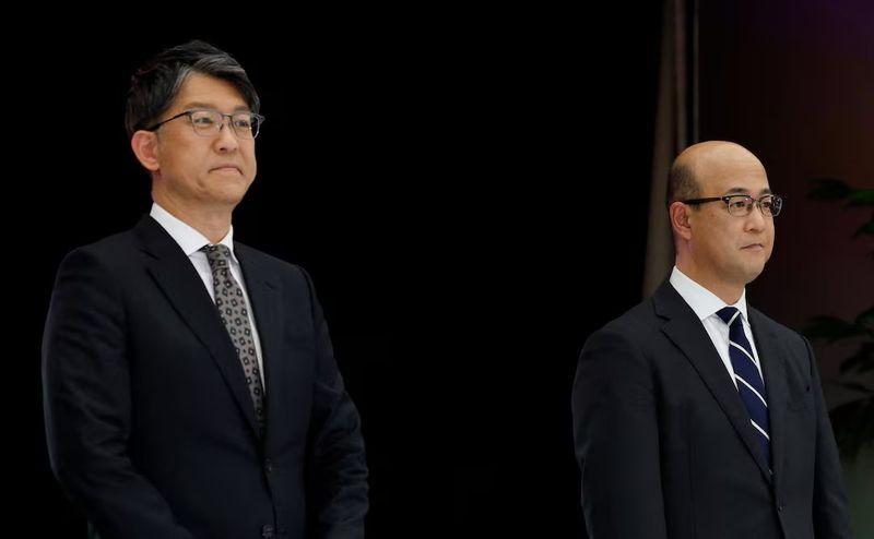 Toyota announces Koji Sato will step down as CEO and assume the vice chairman role.
