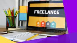 A Nigerian freelancer reviewing a suspicious online job offer while checking payment details and client credentials on a laptop.
