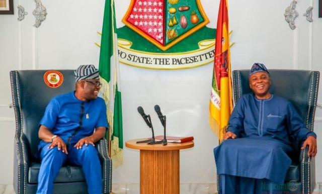 Senator Bukola Saraki and Governor Seyi Makinde at the unveiling of the Board of Governors of the Peoples Democratic Institute (PDI) in Abuja, emphasising the need for PDP reforms ahead of the 2027 elections.
