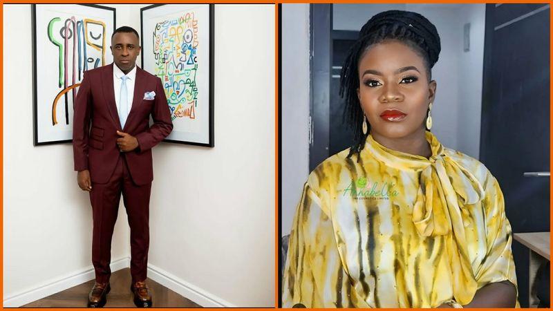 Frank Edoho speaking on his marriage and domestic violence allegations during an interview.
