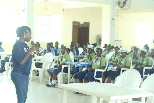 A non-governmental organisation, Joyright Initiative, empowered schoolgirls in Isara Remo town with sexual and reproductive health education and leadership skills
