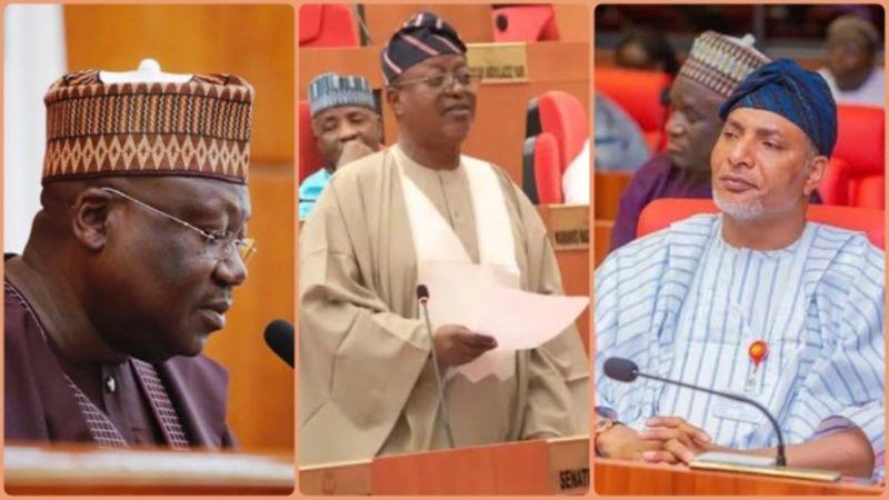 Collage of the three senators representing Kwara State in the 10th National Assembly.