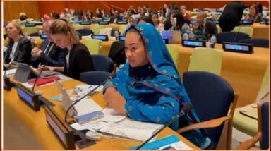 Senator Natasha appealed for global intervention on political victimisation and gender-based violence.