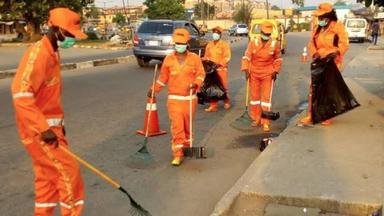 Lagos Waste Management Authority (LAWMA)  explained the wage structure of street sweepers.