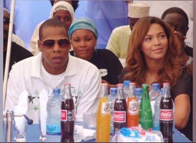 American singers Beyonce and Jay Z visited Nigeria in 2006 
