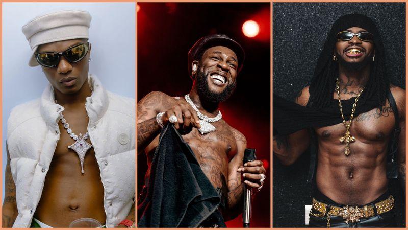 10 African artistes who have emerged winners of AEAUSA’s Best Male Artist category 
