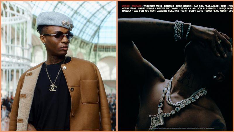Nigerian singer Wizkid unveils tracklist for his most anticipated album, ‘Morayo’ 

