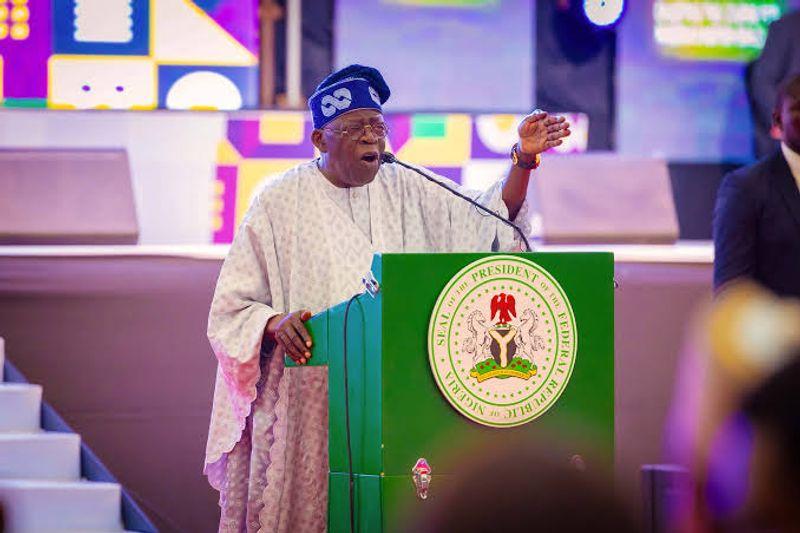 President Bola Tinubu delivered a speech to mark Nigeria’s 64th Independence Day.
