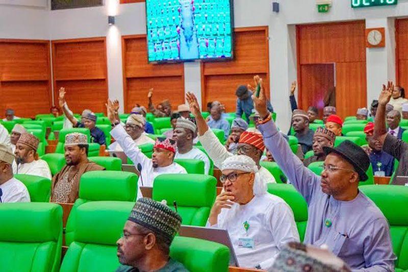 Lawmakers during plenary, discussed the national honour awarded by President Tinubu.
