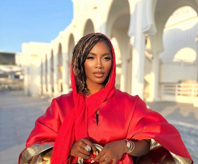 Tiwa Savage celebrates 45 years today 
