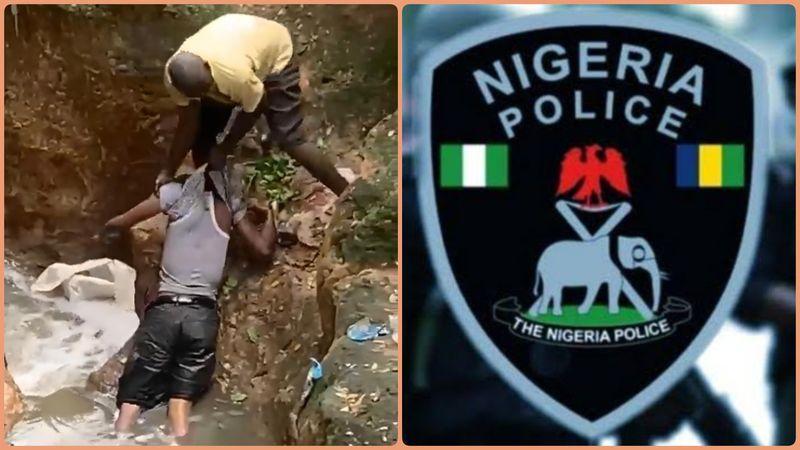 Police operatives in Lagos allegedly chased a man into a canal, leading to his death.