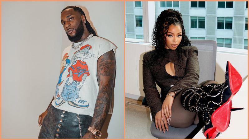 Netizens react to video of Burna Boy and Chloe Bailey spotted together in Lagos 
