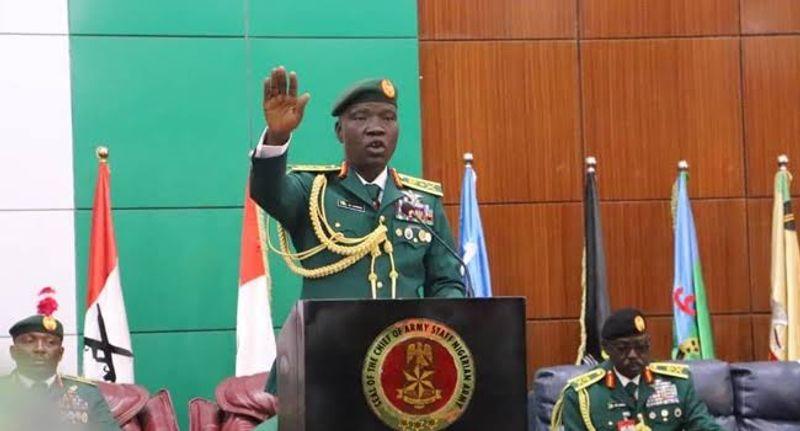 Picture of Lieutenant General Taoreed Abiodun Lagbaja, the late Chief of the Army Staff.
