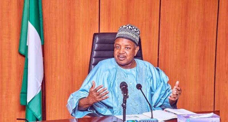 Minister of Budget and Economic Planning, Atiku Bagudu, addressed the media following the approval of Nigeria's 2025 budget proposal.