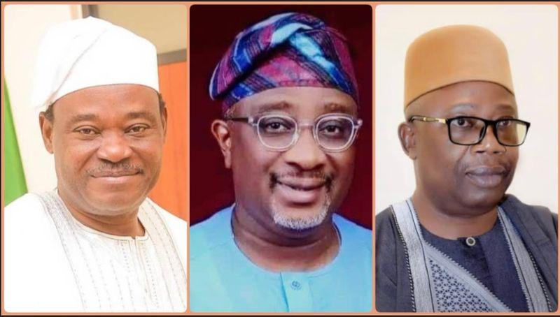 Collage of the three senators representing Ondo State in the 10th National Assembly.