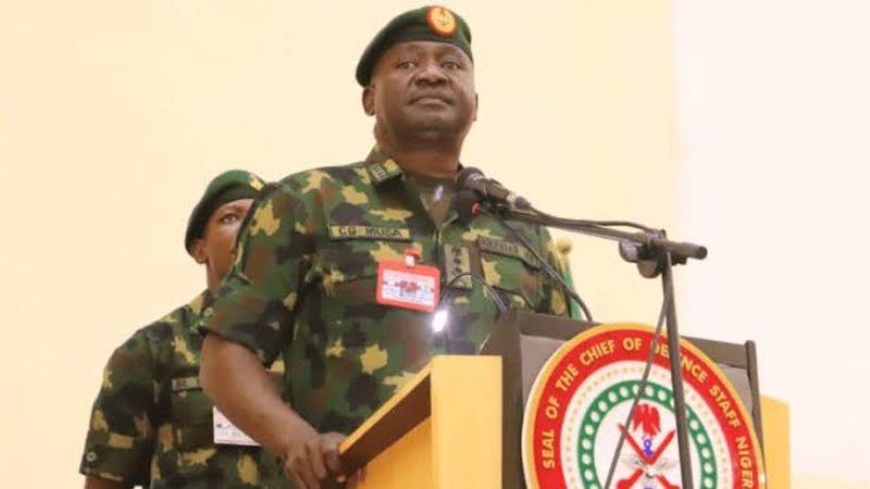 General Christopher Gwabin Musa, Chief of Defence Staff of Nigeria, addressed the media about Simon Ekpa's arrest and potential extradition.