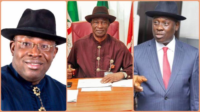 Collage of Senators from Bayelsa State in the 10th National Assembly. 