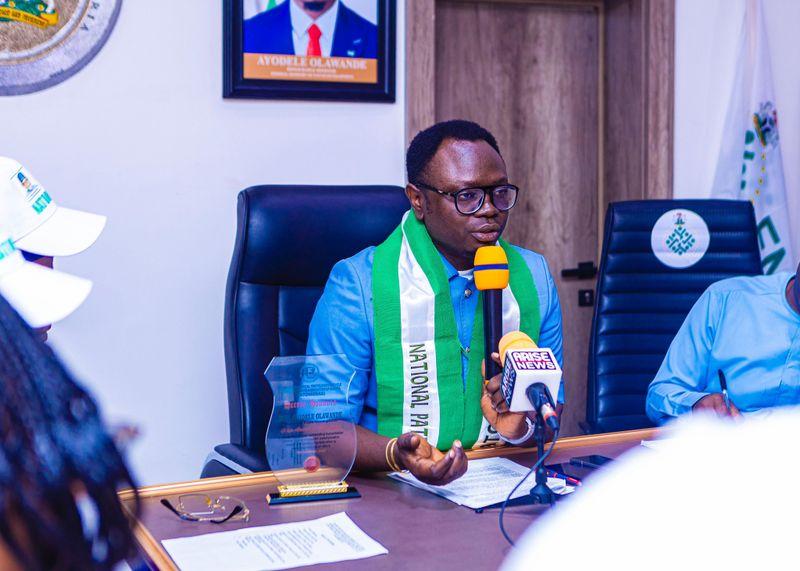 Youth Minister Ayodele Olawande discussed the structure of the 2025 National Youth Conference with plans for grassroots engagement and tangible outcomes.