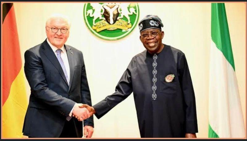 Steinmeier arrived in Abuja, received guard of honour before closed-door talks with Tinubu.
