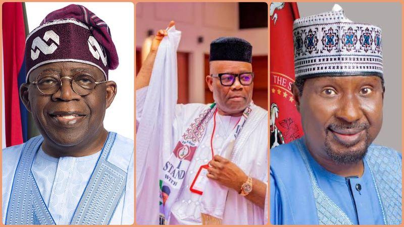 President Tinubu, Senate President Akpabio, and Deputy SP Jibrin came with heartfelt messages of hope, unity, and goodwill as the nation celebrates the Christmas season.