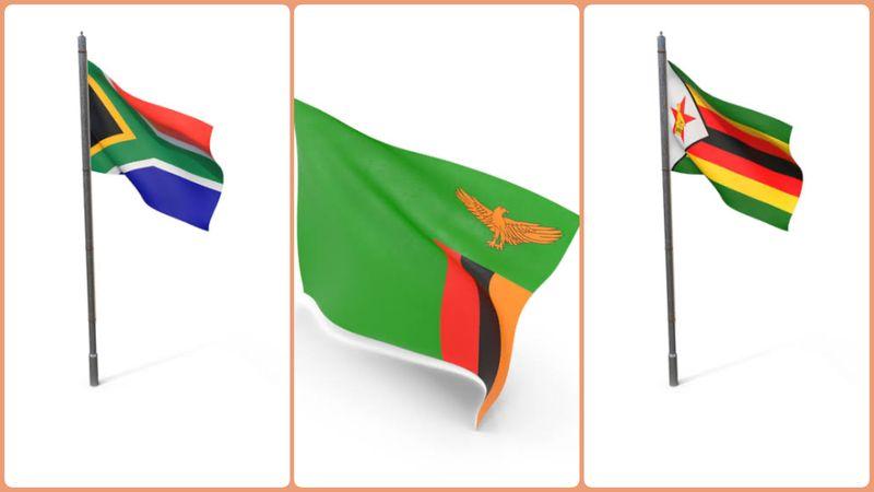 Collage of African nations that abolished capital punishment in their legal systems.