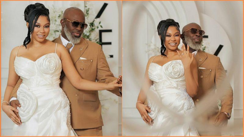 Enado Odigie and Tolu Odunsi say their vow on their special day, surrounded by love and joy
