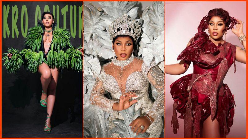 Toyin Lawani celebrates her 43rd birthday with six breathtaking looks