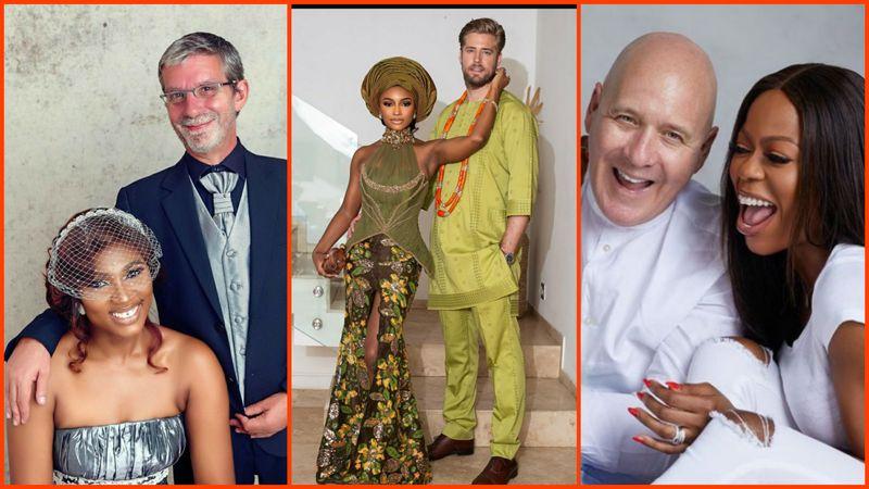 Ufuoma McDermott, Simi Drey, and 9 other Nigerian celebrities who married foreigners 
