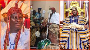 Alaafin of Oyo’s seated greeting to Ooni of Ife at a recent event in Oyo sparks royal protocol debate
