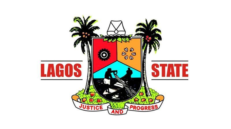 Lagos State Government officials oversee the removal of illegal stalls and shanties around Apongbon Bridge and drainage channels to maintain public infrastructure.
