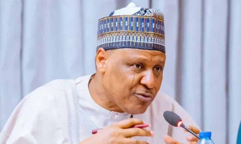 Nigeria’s Information Minister Mohammed Idris speaking at a press conference in London ahead of President Tinubu’s UK visit.